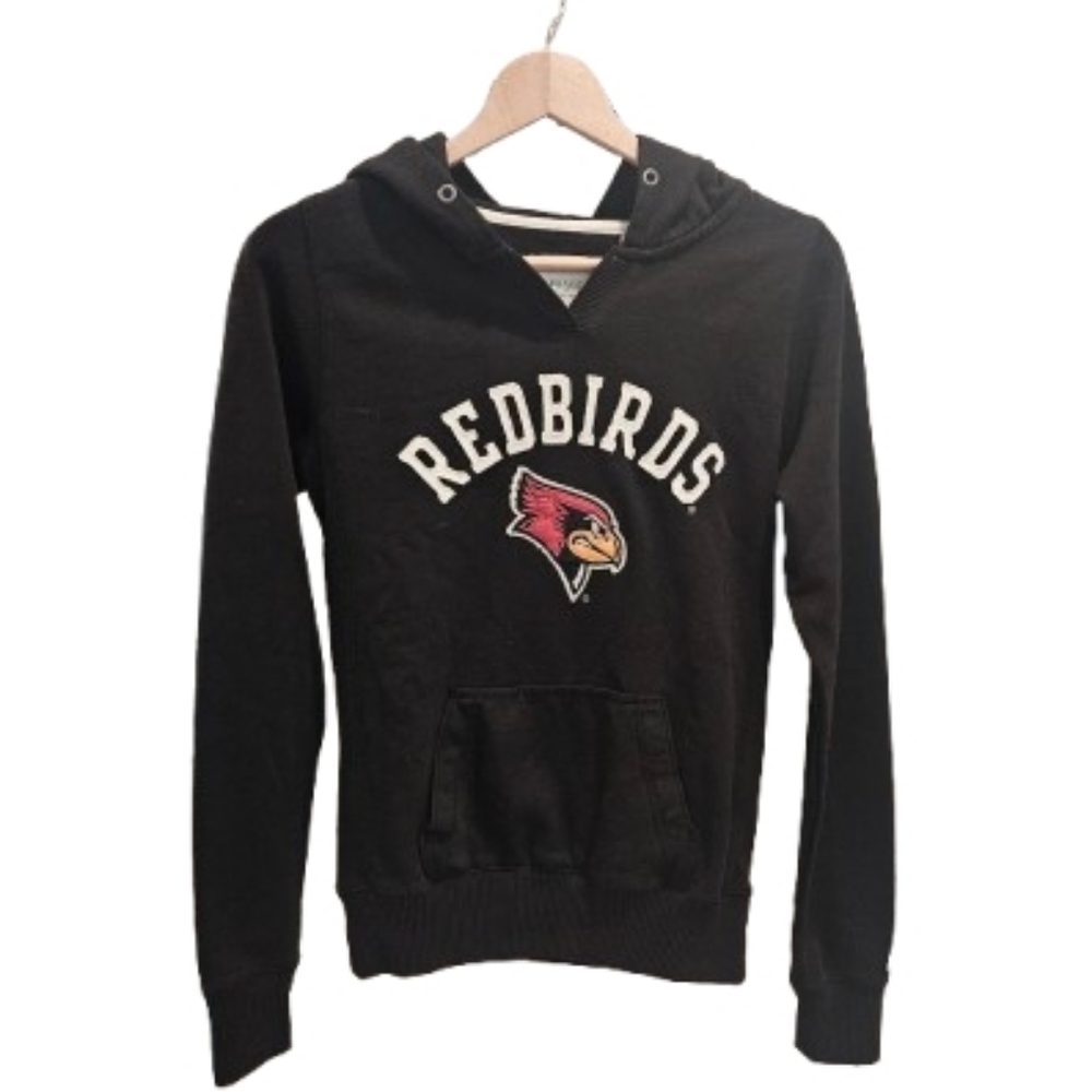 Illinois State Redbirds Hoodie Small League Black Pullover